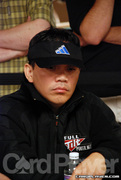 Toto Leonidas on Day 1 of Event 13 at the World Series of Poker