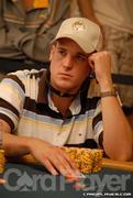 Trevor Donaldson in Event No. 27 at the 2008 WSOP 