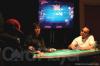 Jean Gaspard (left) and David Pham (right) are heads up for the title in the $3,000 No-Limit Hold'em event at Bellagio's Five-Star World Poker Classic.