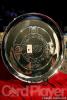 Tuan Le receives this silver platter (along with $2,856,150) for winning the 2005 WPT World Championship.