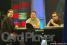 Ted Forrest, Mark Ellerbe and Gene Todd await the game to begin on the final day of the Mirage Poker Championship