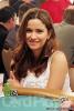 Aidiliy "Mrs. Grinder" Elviro on day one of the $1,500 no-limit hold'em event (Event #2)