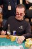 David "Devilfish" Ulliott on day two of Event #2 ($1,500 No-Limit Hold'em)