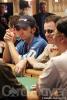 Brian Mogelefsky (left) and Todd Witteles at the final table for Event #4 ($1,500 Limit Hold'em)