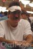 Humberto Brenes on day 1 of the $1000 rebuy event at the WSOP.