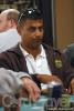 Ram Vaswani on day 1 of the $1000 rebuy event at the WSOP