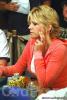 Cyndy Violette on one of 2 final tables in the event