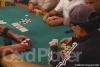 Neal Wang goes all in with Jennifer Harman, pre flop, and takes it down with his set of 10's on day 2 of Event #13 ($5,000 NL Hold'em)