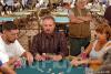 Huck Seed, Jim Haga, and Shiela Gralack on day 2 of Event #14 ($1,000 7 Card Stud 8 or better Hi-Low Split)