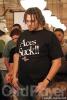 Brett "Gank" Jungblut lets his t-shirt do the talking on the final day of Event #16 ($1,500 No-Limit Hold'em Shootout).