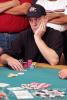 Erick Lindgren on the final day of Event #16 ($1,500 No-Limit Hold'em Shootout)