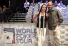 Al Ardebili poses with his wife Vendula shortly before the Final Table of the WPT Borgata in Atlantic City.