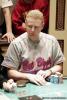 Jeff Rine on day four of the WPT Bellagio Five Diamond World Poker Classic.