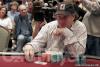 Gavin Smith enters the final table in fifth place at the WPT World Poker Open in Tunica, Mississippi.