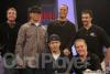 From left: Josh Spiegelman, Amnon Filippi, Stu “TheDonator” Patterson, Michael “The Grinder” Mizrachi, Erick Lindgren, and John D’Agostino