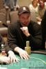 Tony Cousineau at the final table of the WSOP Circuit main event at Caesars.