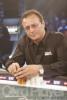 Harry Demetriou at the final table of the Mirage Poker Showdown.