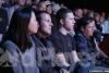Alex Vuong cheers on Barry Greenstein along with the crew of "The Circuit", Joe Sebok, Scott Huff and Gavin Smith.