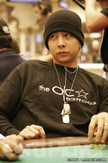 Tim Phan on day two of the U.S. Poker Championship.