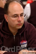 Robert Varkonyi on Day 1 of the 2006 WSOP $1,500 NLH Event