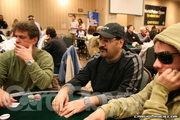 Amir Vahedi on Day 1 of the WPO $10,000 NLH Championship