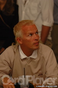 Jani Vilmunen on Day 1 of the 2006 WSOP $10,000 Pot Limit Omaha event