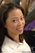 Alexandria Vuong on Day 1 of the 2006 WSOP $2000 Omaha 8/b event