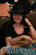 Marsha Waggoner in Flight 4 of the 2006 WSOP Main Event