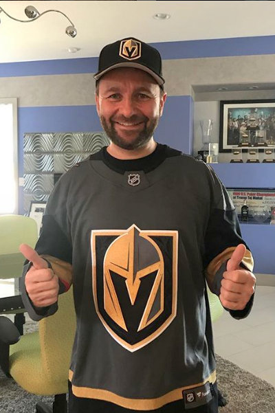 Negreanu before the Golden Knights home opener