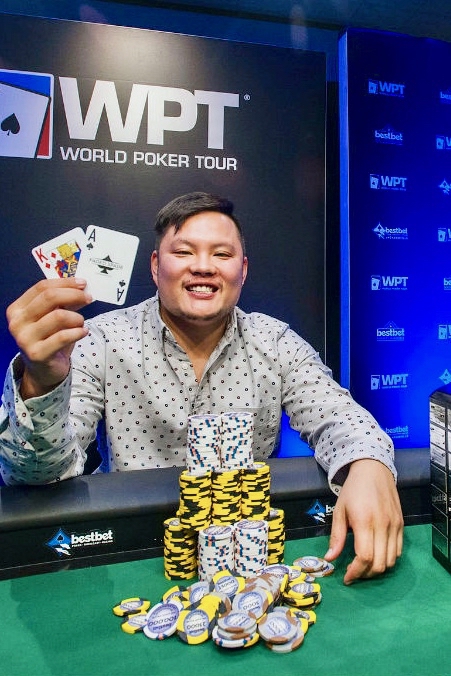 2018 WPT bestbet Jacksonville Champion Tony Tran