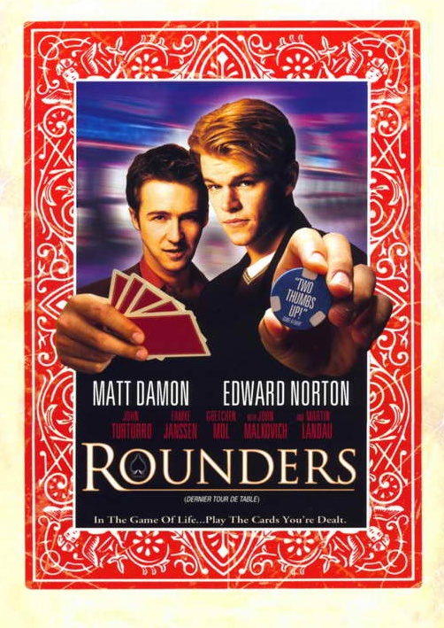 poker nut straight on the movie rounders