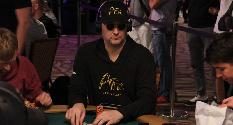 Hellmuth at the 2019 WSOP