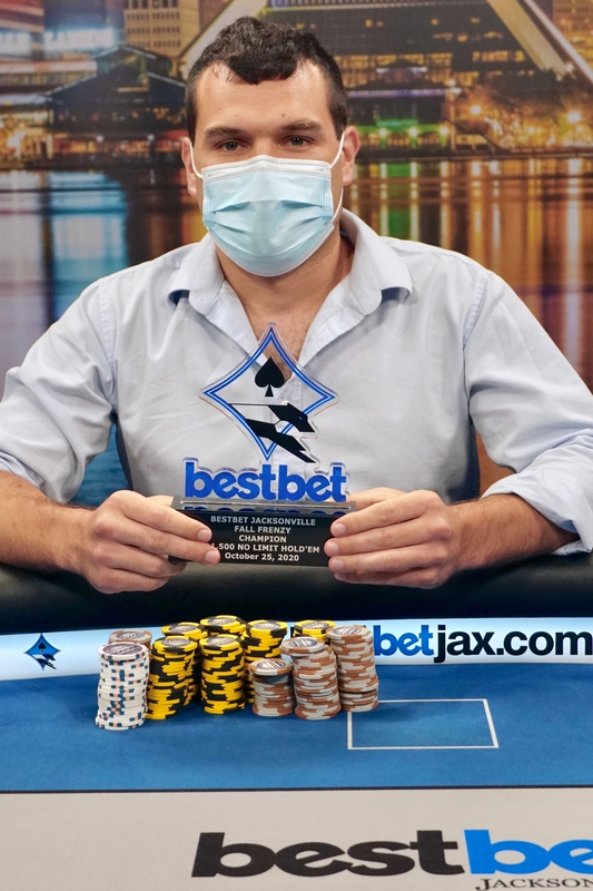 Juara Acara Utama Bestbet Jacksonville Fall Frenzy 2020 Brian Cox