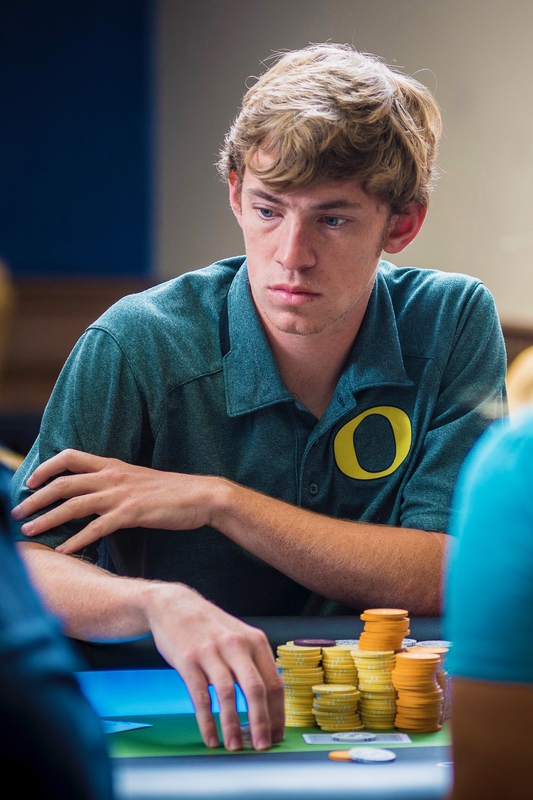 Chris Brewer di meja final Acara WPTDeepStacks di Ocean's Eleven