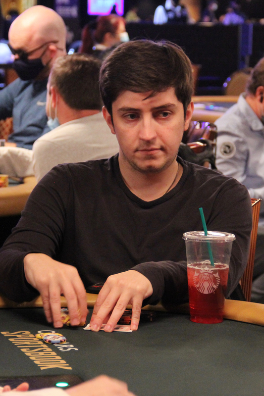 Imsirovic at the 2021 WSOP