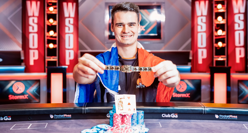 Frenchman Leo Soma Wins First WSOP Bracelet in Event #14: $1,500