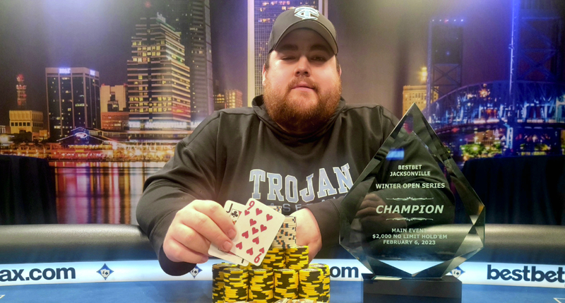 Justin Macella Wins bestbet Winter Open Main Event