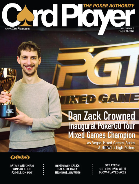 Dan Zack Crowned Inaugural PokerGO Tour Mixed Games Champion